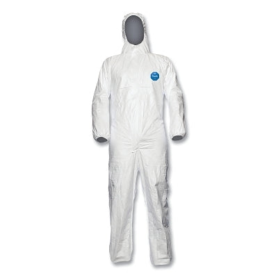 Dupont Tyvek Xpert Type 5/6 Coverall with Hood, White, Large (251-TY198SWHLG0025LA) 25 EA / CA