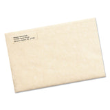 Avery® Matte Clear Easy Peel Mailing Labels w/ Sure Feed Technology, Laser Printers, 0.5 x 1.75, Clear, 80/Sheet, 10 Sheets/Pack (AVE15667) Pack of 800