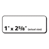 Avery® Matte Clear Easy Peel Mailing Labels w/ Sure Feed Technology, Laser Printers, 1 x 2.63, Clear, 30/Sheet, 10 Sheets/Pack (AVE15660) 10 Sheets of 30 Labels