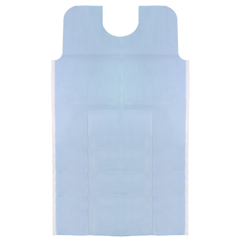 Tidi® Dental Bib 29 X 42 Inch Blue (303338_CS) 50/CS