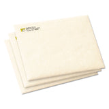 Avery® Matte Clear Easy Peel Mailing Labels with Sure Feed Technology, Inkjet Printers, 0.5 x 1.75, Clear, 80/Sheet, 25 Sheets/Pack (AVE8667) Pack of 2000
