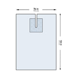 McKesson EENT Drape EENT Split Drape 76 W X 124 L Inch Sterile (1101300_PK) 1/PK