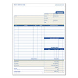 TOPS™ Job Invoice, Snap-Off Triplicate Form, Three-Part Carbonless, 8.5 x 11.63, 50 Forms Total (TOP3866) Packof 50