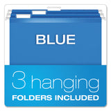 Pendaflex® Portable File Boxes, Letter Files, 13.88" x 14" x 11.13", Black (PFX41742) Each