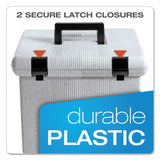 Pendaflex® Portable File Boxes, Letter Files, 13.88" x 14" x 11.13", Granite (PFX41747) Each