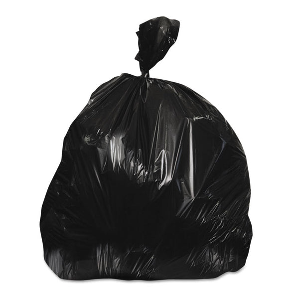 AccuFit® Linear Low Density Can Liners with AccuFit Sizing, 55 gal, 1.3 mil, 40" x 53", Black, 50/Box (HERH8053PKRC1) Box of 50