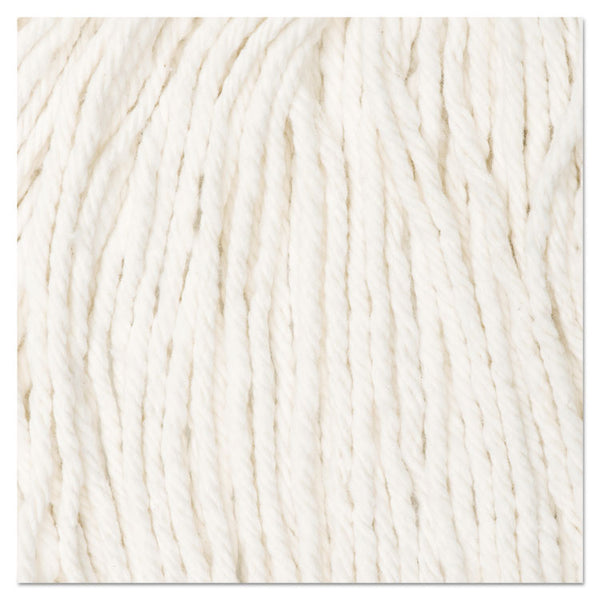 Boardwalk® Cut-End Wet Mop Head, Cotton, #16, White, 12/Carton (BWK2016CCT)