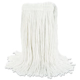 Boardwalk® Cut-End Wet Mop Head, Rayon, No. 24, White (BWK2024REA) Each