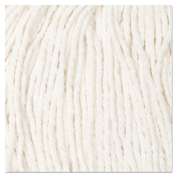 Boardwalk® Cut-End Wet Mop Head, Rayon, No. 24, White (BWK2024REA) Each