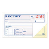 TOPS™ Money and Rent Receipt Books, Two-Part Carbonless, 4.78 x 2.75, 50 Forms Total (TOP46820) Each