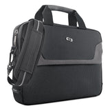 Solo Pro Slim Brief, Fits Devices Up to 14.1", Polyester, 14 x 1.5 x 10.5, Black (USLCLA1124)
