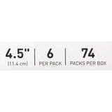 McKesson Emery Board Terra Cotta 4-1/2 Inch (1081898_PK) 6/PK