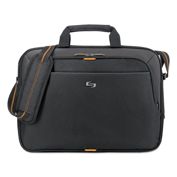 Solo Urban Slim Brief, Fits Devices Up to 15.6", Polyester, 16.5 x 2 x 11.75, Black (USLUBN1014) Each