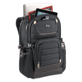 Solo Pro Backpack, Fits Devices Up to 17.3", Polyester, 12.25 x 6.75 x 17.5, Black (USLPRO7424)