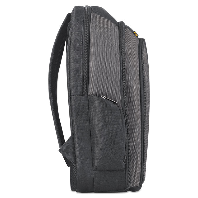 Solo Pro CheckFast Backpack, Fits Devices Up to 16", Ballistic Polyester, 13.75 x 6.5 x 17.75, Black (USLCLA7034) Each