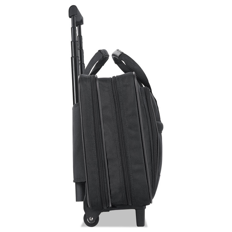 Solo Classic Rolling Case, Fits Devices Up to 15.6", Ballistic Polyester, 15.94 x 5.9 x 12, Black (USLB1004)