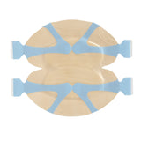 3M™ Tegaderm™ Foam Dressing 6-1/2 X 6-1/2 Inch With Border Film Backing Silicone Adhesive Heel / Contour Sterile (1078887_BX) 5/BX