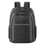 Solo Pro CheckFast Backpack, Fits Devices Up to 16", Ballistic Polyester, 13.75 x 6.5 x 17.75, Black (USLCLA7034) Each