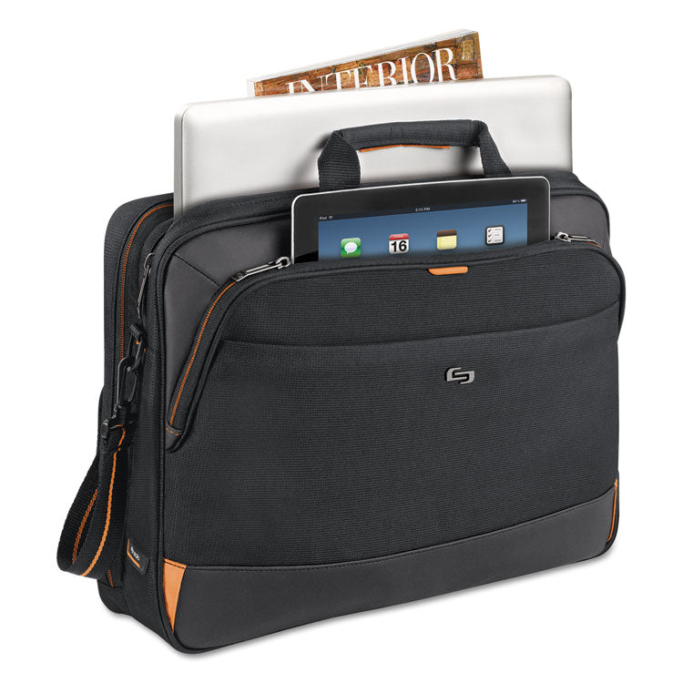 Solo Urban Ultra Multicase, Fits Devices Up to 17.3", Polyester, 17 x 4 x 12.25, Black (USLUBN3004) Each