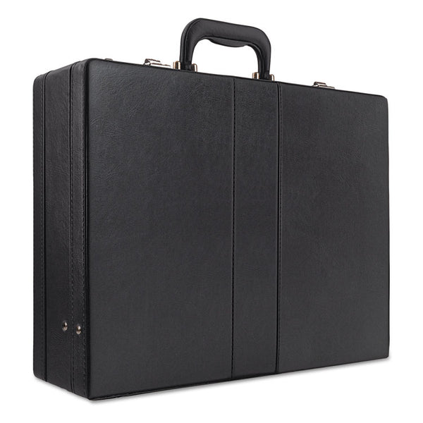 Solo Classic Attache, Vinyl, 12.5 x 4 x 17.5, Black (USLK854)