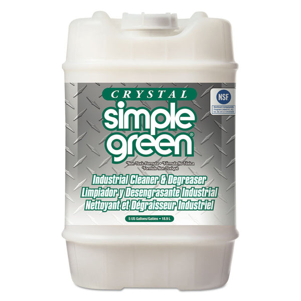 Simple Green® Crystal Industrial Cleaner/Degreaser, 5 gal Pail (SMP19005)