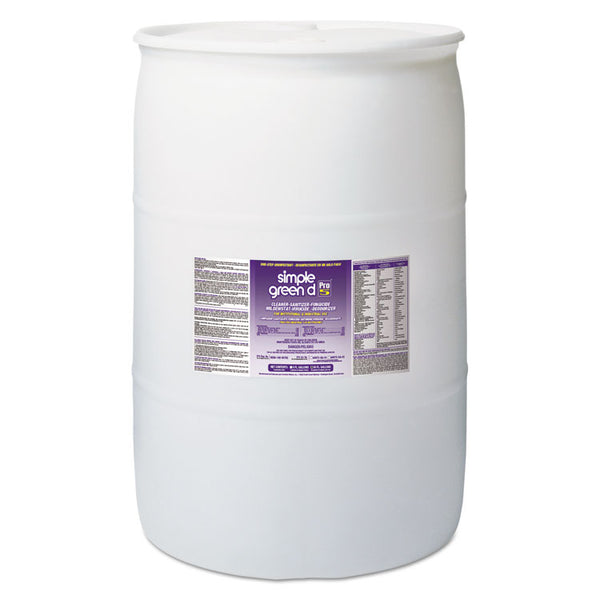 Simple Green® d Pro 5 Disinfectant, Unscented, 55 gal Drum (SMP30555)