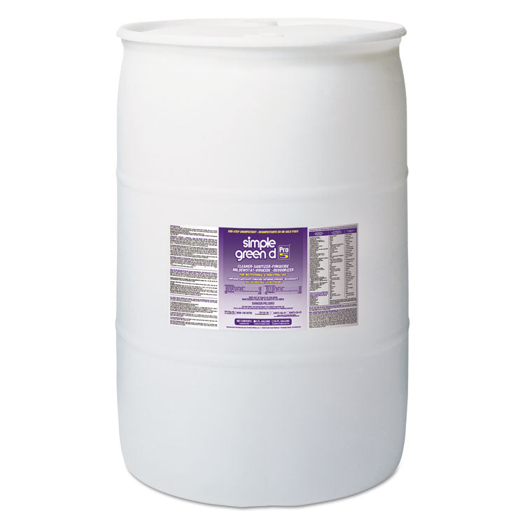 Simple Green® d Pro 5 Disinfectant, Unscented, 55 gal Drum (SMP30555) Each