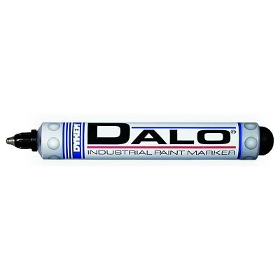 Dykem DALO® Industrial Steel Tip Paint Marker, Black, Medium (253-26033) Each