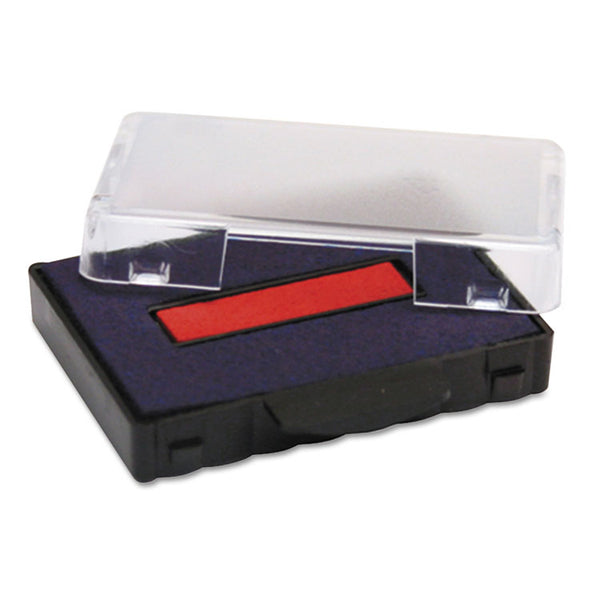 Trodat® T5440 Professional Replacement Ink Pad for Trodat Custom Self-Inking Stamps, 1.13" x 2", Blue/Red (USSP5440BR) Each