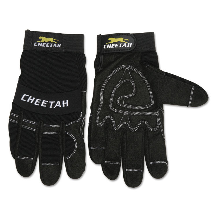 MCR™ Safety Cheetah 935CH Gloves, Small, Black (CRW935CHS) 1 Pair