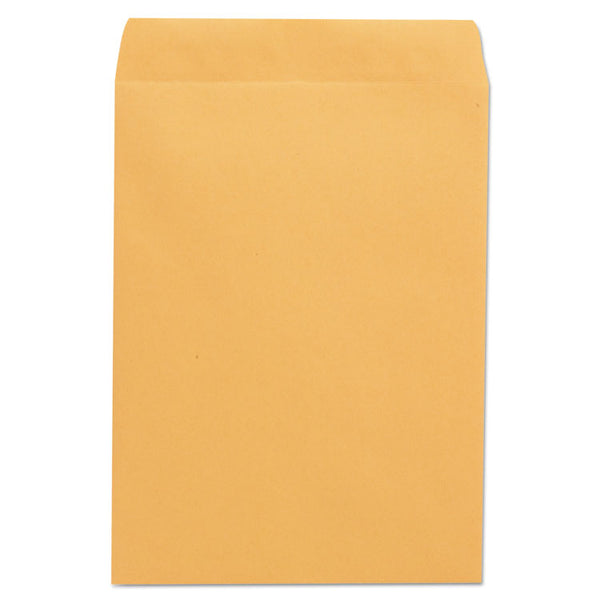 Universal® Catalog Envelope, 24 lb Bond Weight Paper, #10 1/2, Square Flap, Gummed Closure, 9 x 12, Brown Kraft, 250/Box (UNV41105)