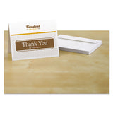 Avery® Note Cards with Matching Envelopes, Inkjet, 85 lb, 4.25 x 5.5, Matte White, 60 Cards, 2 Cards/Sheet, 30 Sheets/Pack (AVE8315) Each