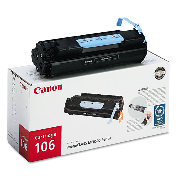 Canon® 0264B001 (106) Toner, 5,000 Page-Yield, Black (CNM0264B001)