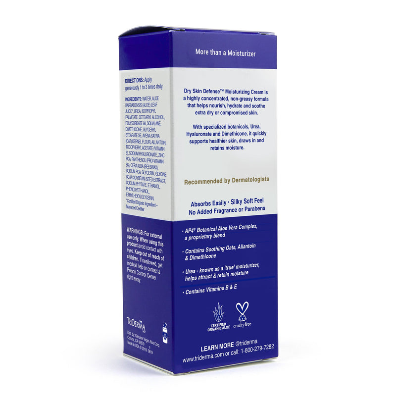 TriDerma® MD Diabetic Dry Skin Defense™ Hand and Body Moisturizer 4.2 oz. Tube Unscented Cream (901972_EA) 1/EA