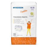 McKesson Unisex Toddler Training Pants Pull On with Tear Away Seams Size 4T to 5T Disposable Heavy Absorbency (1144483_CS) 4/CS