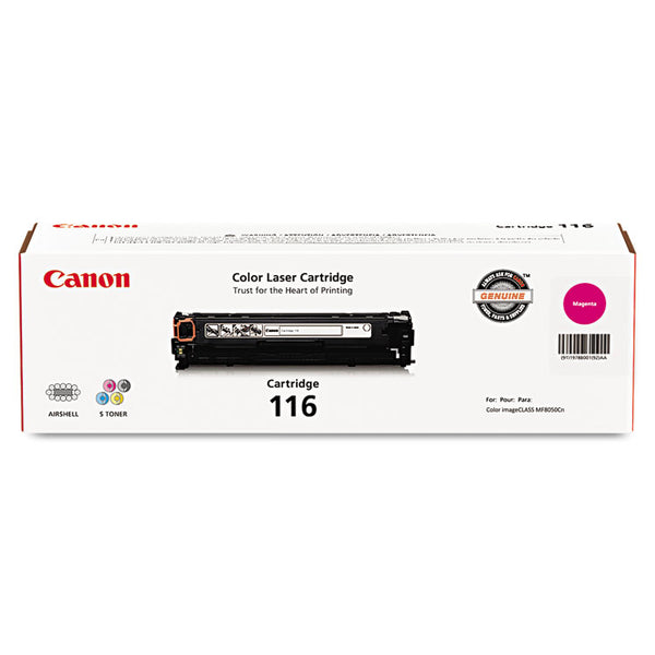 Canon® 1978B001 (116) Toner, 1,500 Page-Yield, Magenta (CNM1978B001)