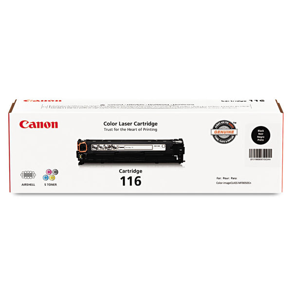 Canon® 1980B001 (116) Toner, 2,300 Page-Yield, Black (CNM1980B001)