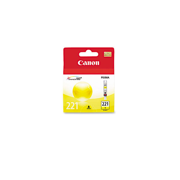 Canon® 2949B001 (CLI-221) Ink, Yellow (CNM2949B001)