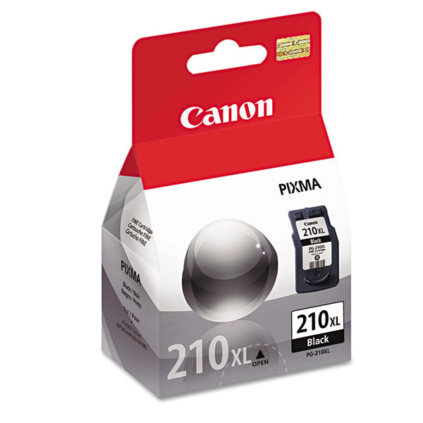 Canon® 2973B001 (PG-210XL) High-Yield Ink, 401 Page-Yield, Black (CNM2973B001)