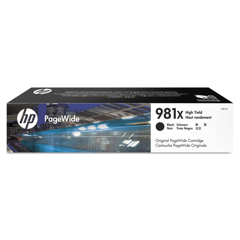 HP HP 981X, (L0R12A) High-Yield Black Original PageWide Cartridge (HEWL0R12A) Each