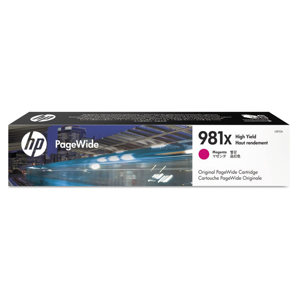 HP HP 981X, (L0R10A) High-Yield Magenta Original PageWide Cartridge (HEWL0R10A)