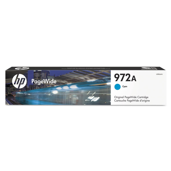 HP HP 972A, (L0R86AN) Cyan Original PageWide Cartridge (HEWL0R86AN)