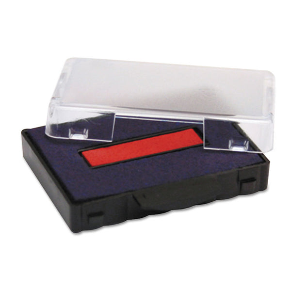 Trodat® T5440 Professional Replacement Ink Pad for Trodat Custom Self-Inking Stamps, 1.13" x 2", Blue/Red (USSP5440BR) Each