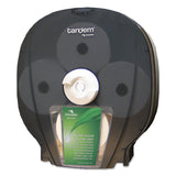 Cascades PRO Tandem High Capacity Bath Tissue Dispenser, 6.3 x 13.2 x 15.2, Smoked Gray (CSDC274) Each