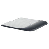 3M™ Mouse Pad with Precise Mousing Surface and Gel Wrist Rest, 8.5 x 9, Gray/Black (MMMMW85B) Each