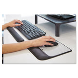 3M™ Mouse Pad with Precise Mousing Surface and Gel Wrist Rest, 8.5 x 9, Gray/Black (MMMMW85B) Each