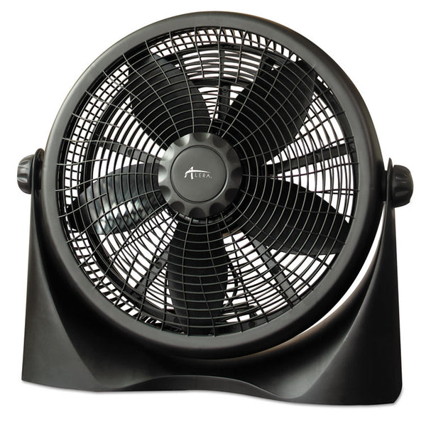 Alera® 16" Super-Circulation 3-Speed Tilt Fan, Plastic, Black (ALEFAN163)