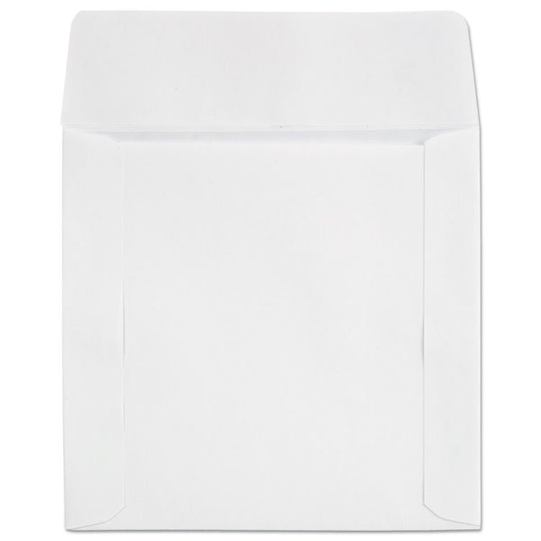 Quality Park™ CD/DVD Sleeves, 1 Disc Capacity, White, 250/Box (QUA62905) Box of 250