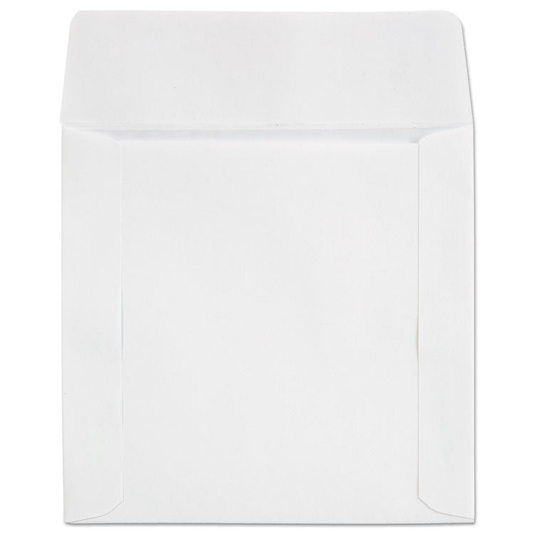Quality Park™ CD/DVD Sleeves, 1 Disc Capacity, White, 250/Box (QUA62905) Box of 250