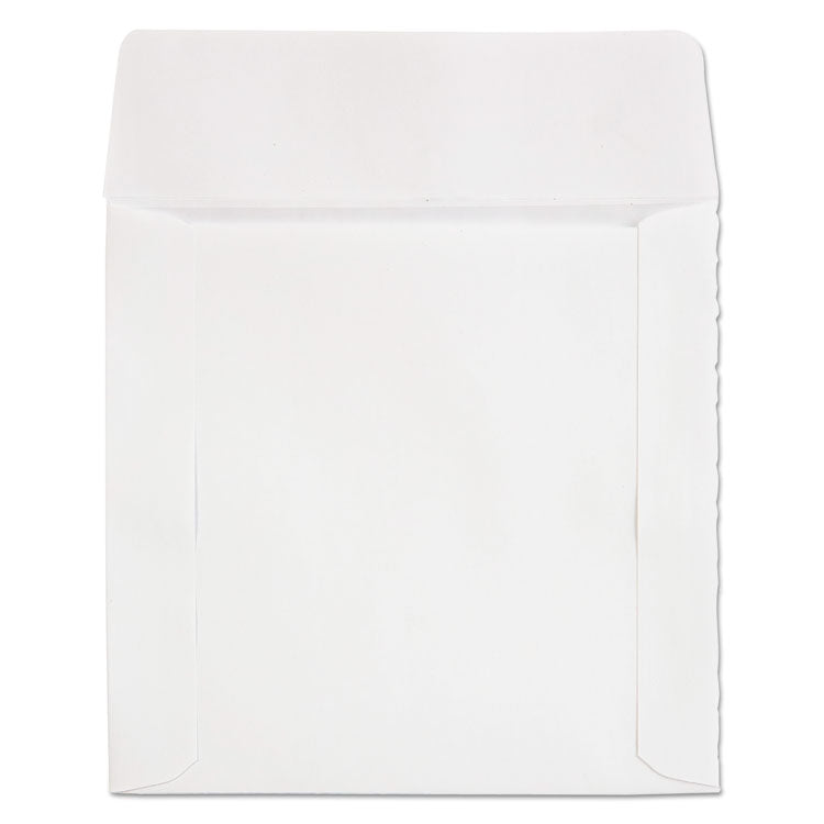 Quality Park™ CD/DVD Sleeves, 1 Disc Capacity, White, 250/Box (QUA62905) Box of 250